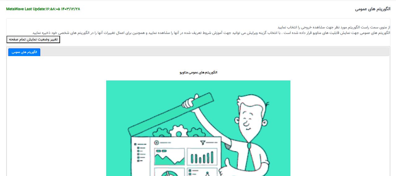 الگوریتم عمومی