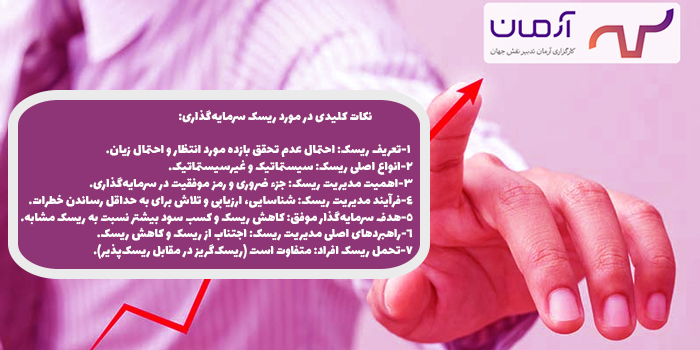 نکات مهمی که سرمایه‌گذار باید در خصوص ریسک سرمایه‌گذاری بداند