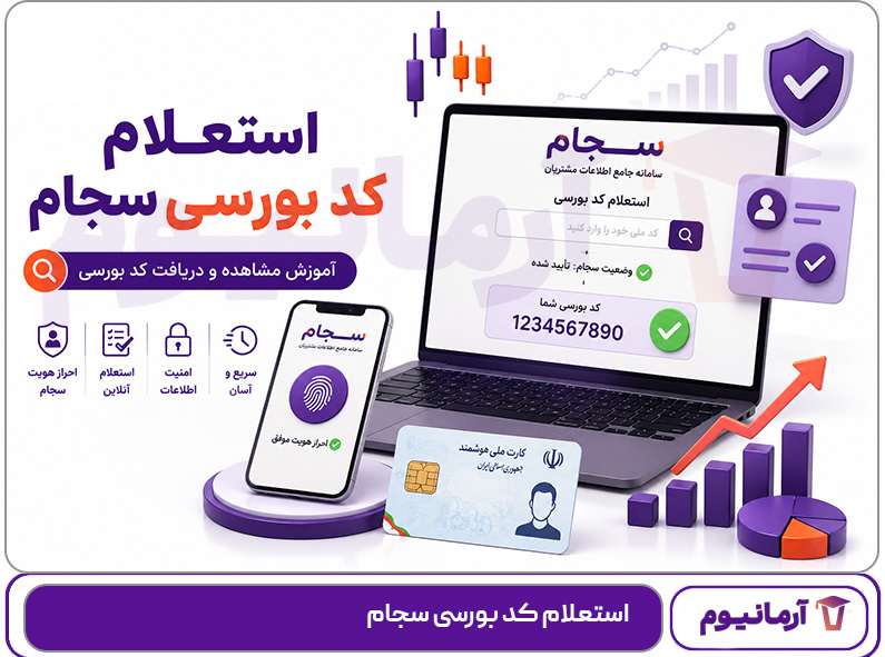 استعلام کد بورسی سجام