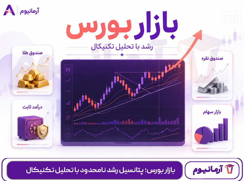 بازار بورس؛ پتانسیل رشد نامحدود با تحلیل تکنیکال
