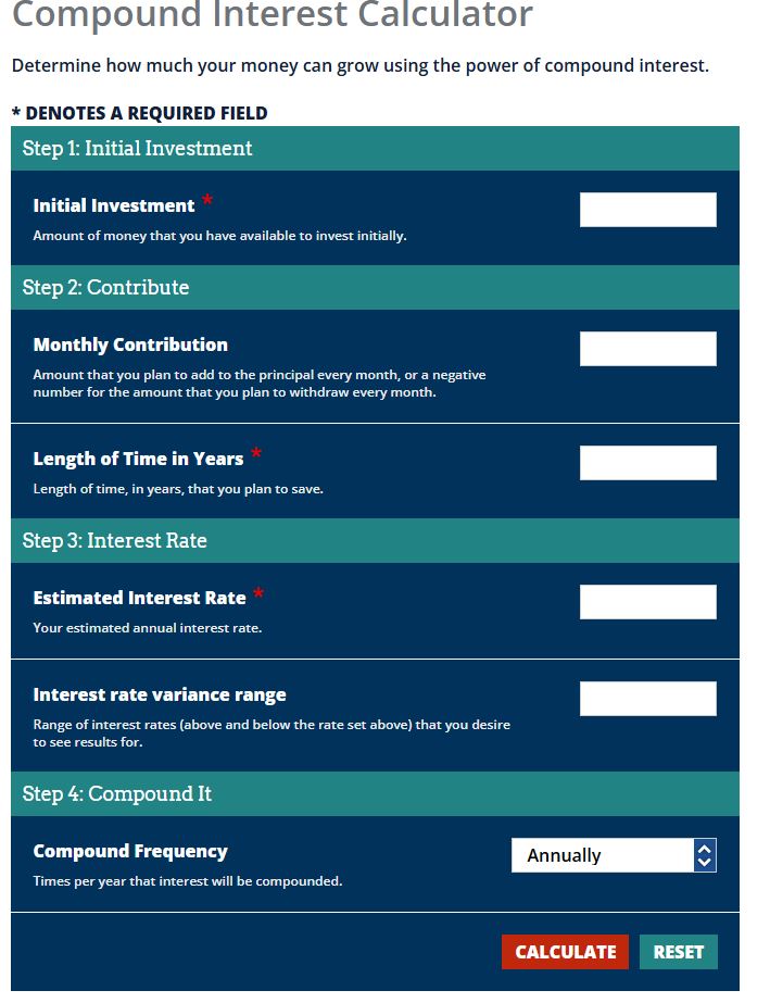 Compound Interest Calculator
